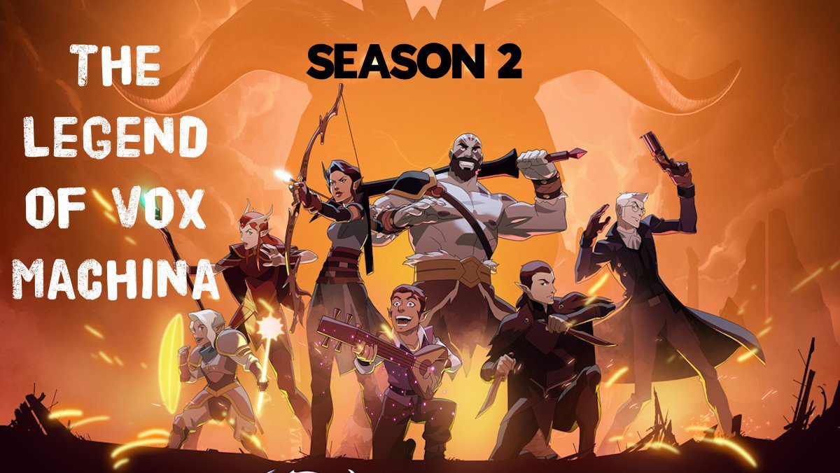 Legend of Vox Machina Season 2 soundtrack cover art featured