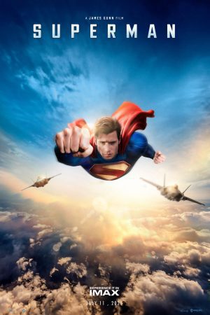 Poster SUPERMAN 25 Superman Flying IMAX Grievity V6 PS 2